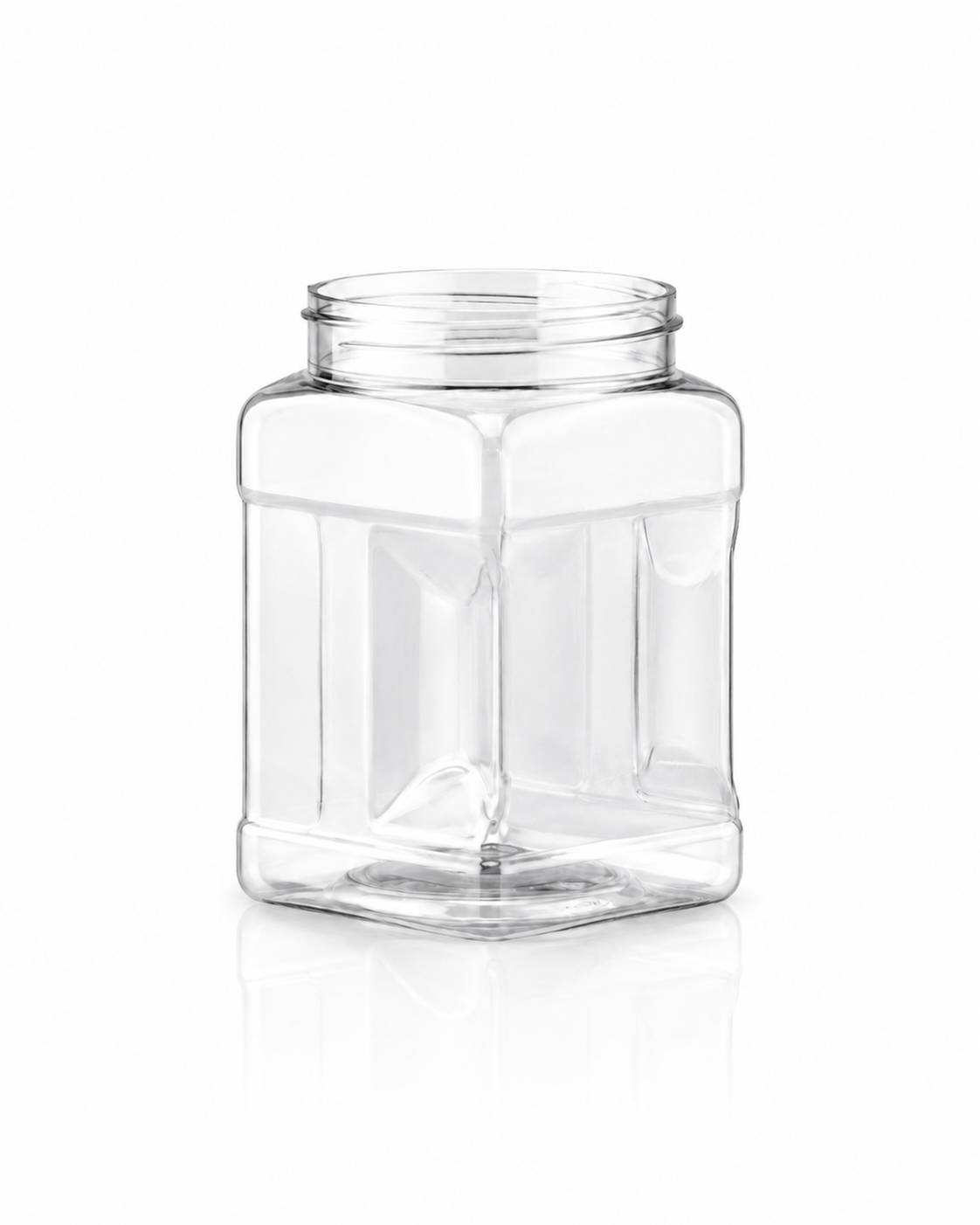 B-SAFE A029 clear PET spice jar, 400 cc