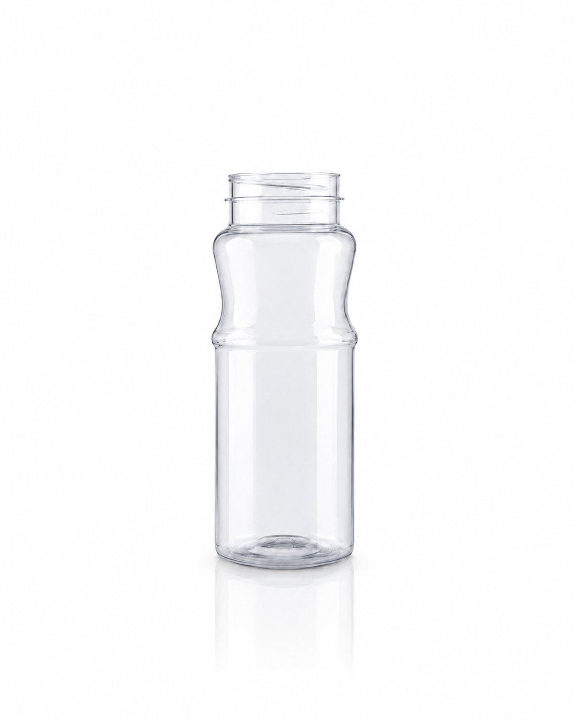 B-SAFE A055 clear PET spice bottle, 125 cc