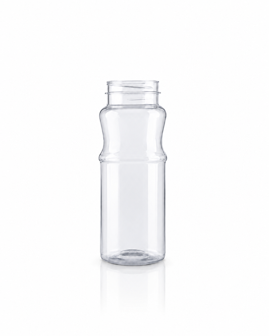 B-SAFE A055 clear PET spice bottle, 125 cc