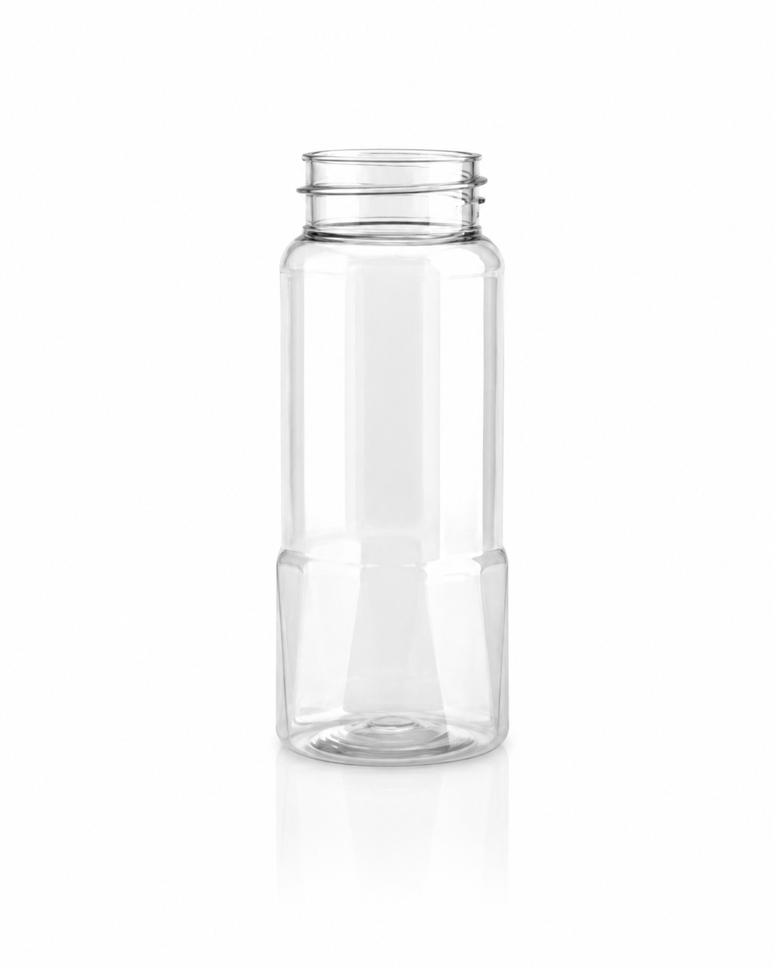 B-SAFE A063 clear PET spice bottle, 150 cc