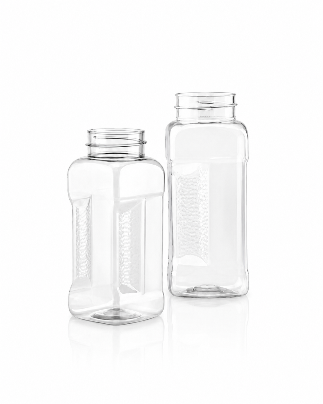 B-SAFE A084 clear PET spice bottle, 180 cc
