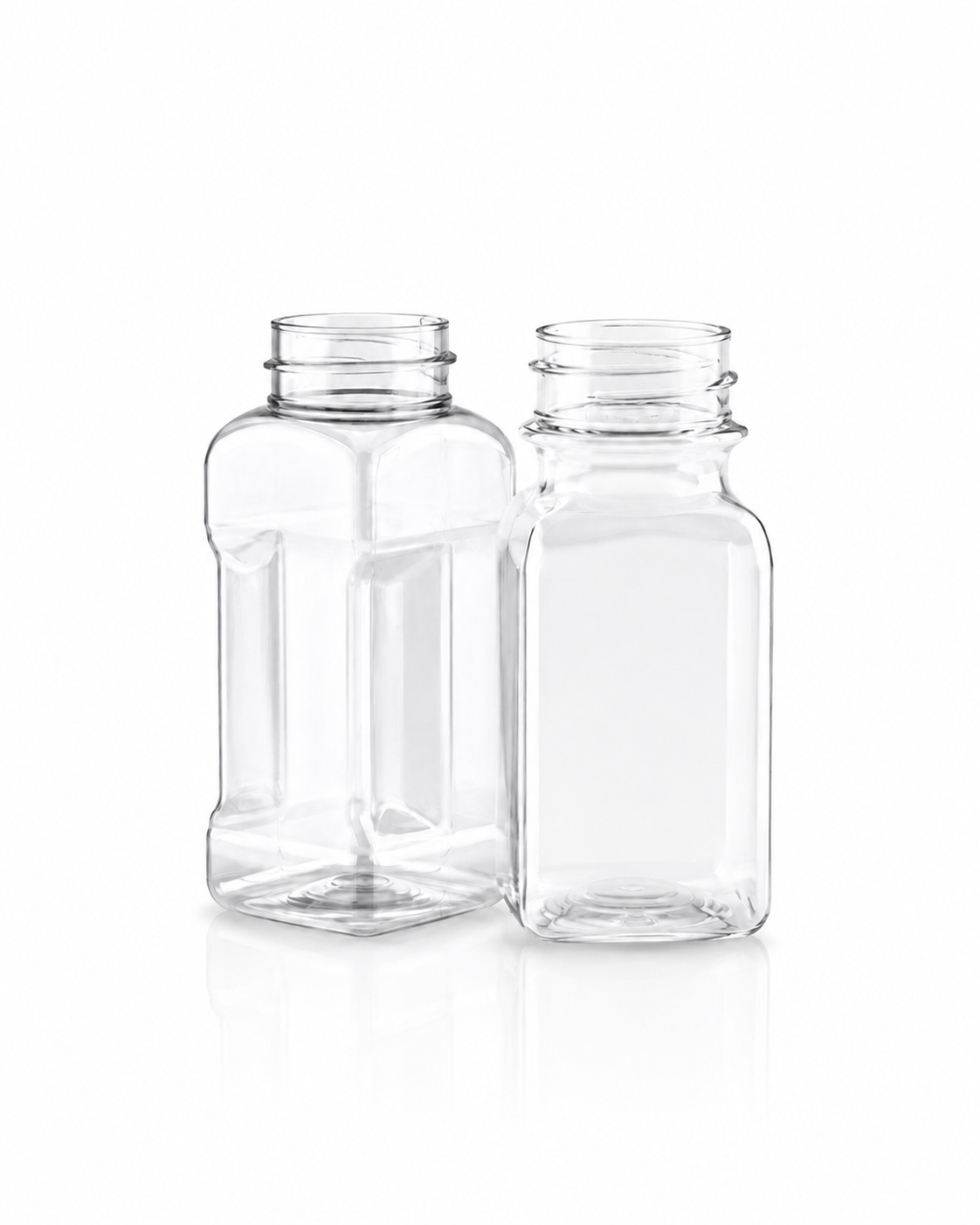 B-SAFE A190 clear PET spice bottle, 120 cc